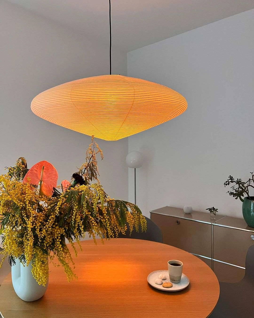 Washi Paper Pendant Light — Pendant Light | Maison Monashee — view 96