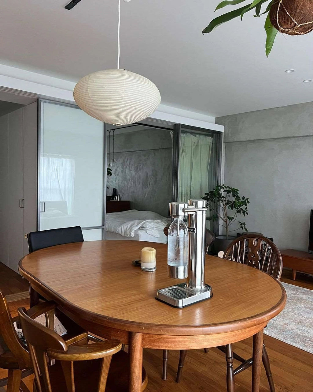 Washi Paper Pendant Light — Pendant Light | Maison Monashee — view 98