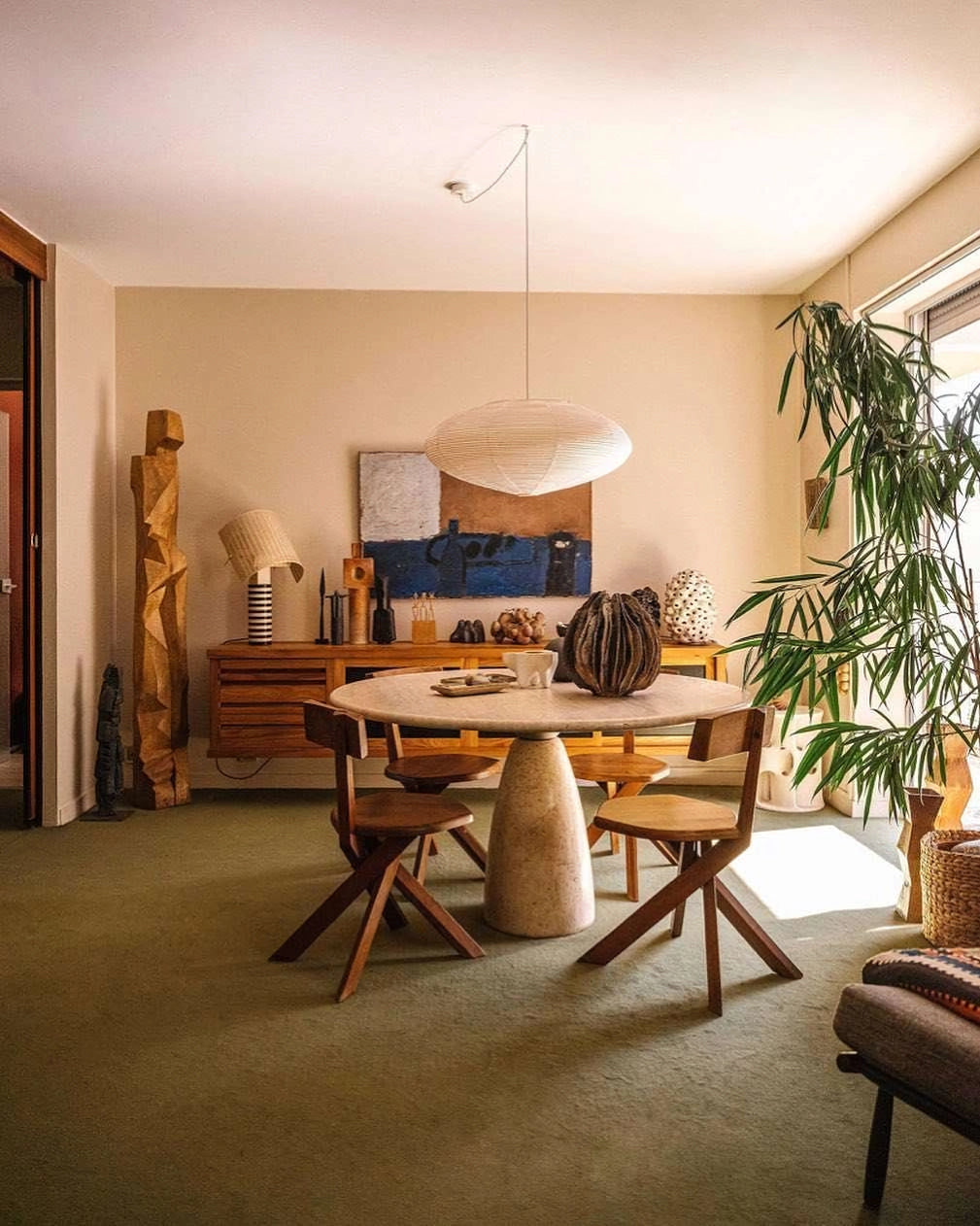 Washi Paper Pendant Light — Pendant Light | Maison Monashee — view 100