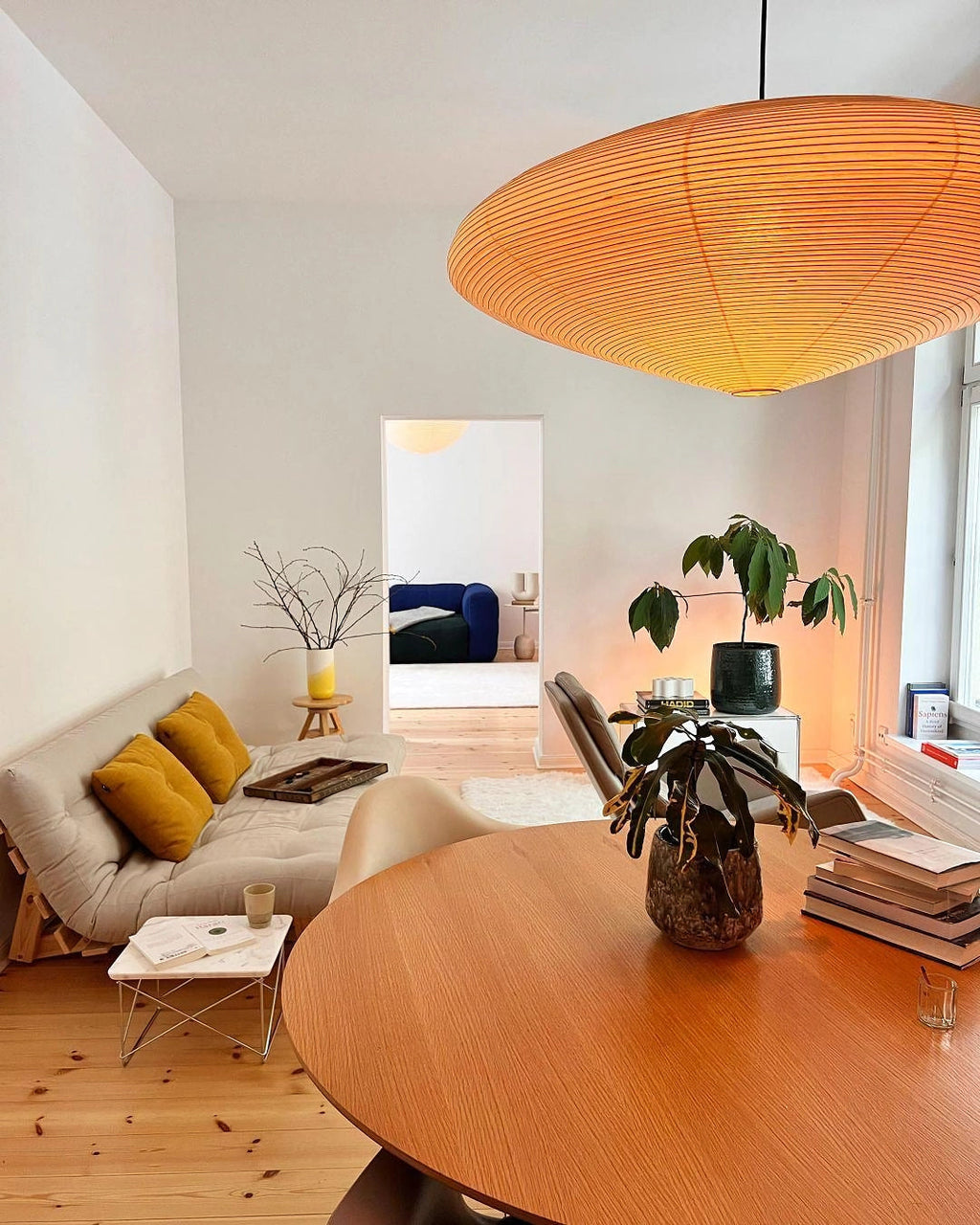 Washi Paper Pendant Light — Pendant Light | Maison Monashee — view 102