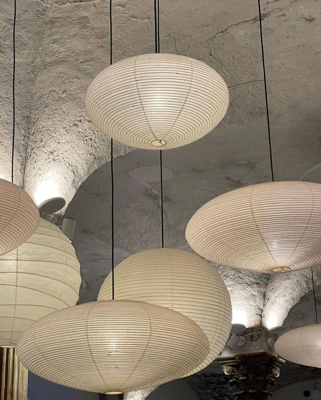 Washi Paper Pendant Light — Pendant Light | Maison Monashee — view 60