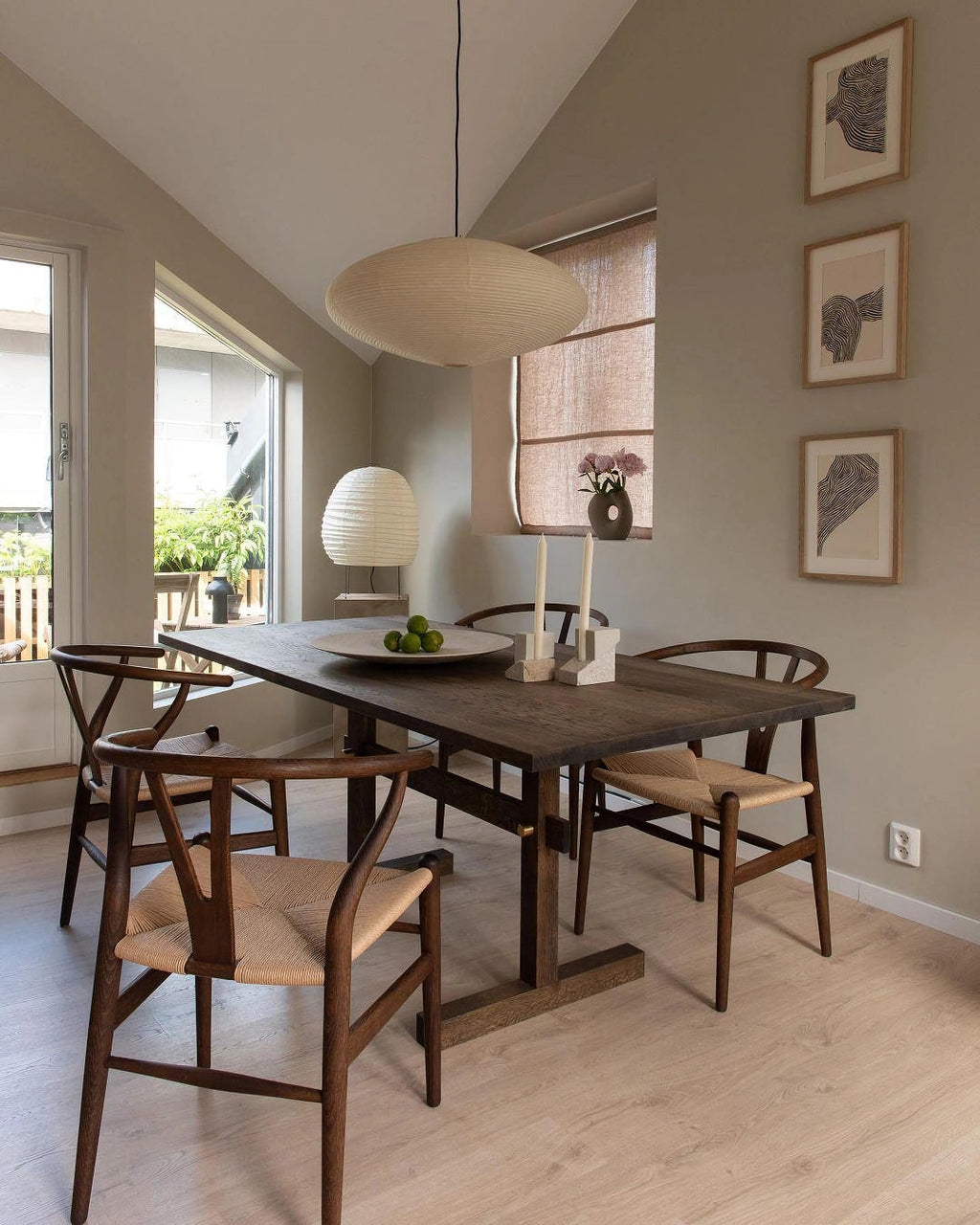 Washi Paper Pendant Light — Pendant Light | Maison Monashee — view 61