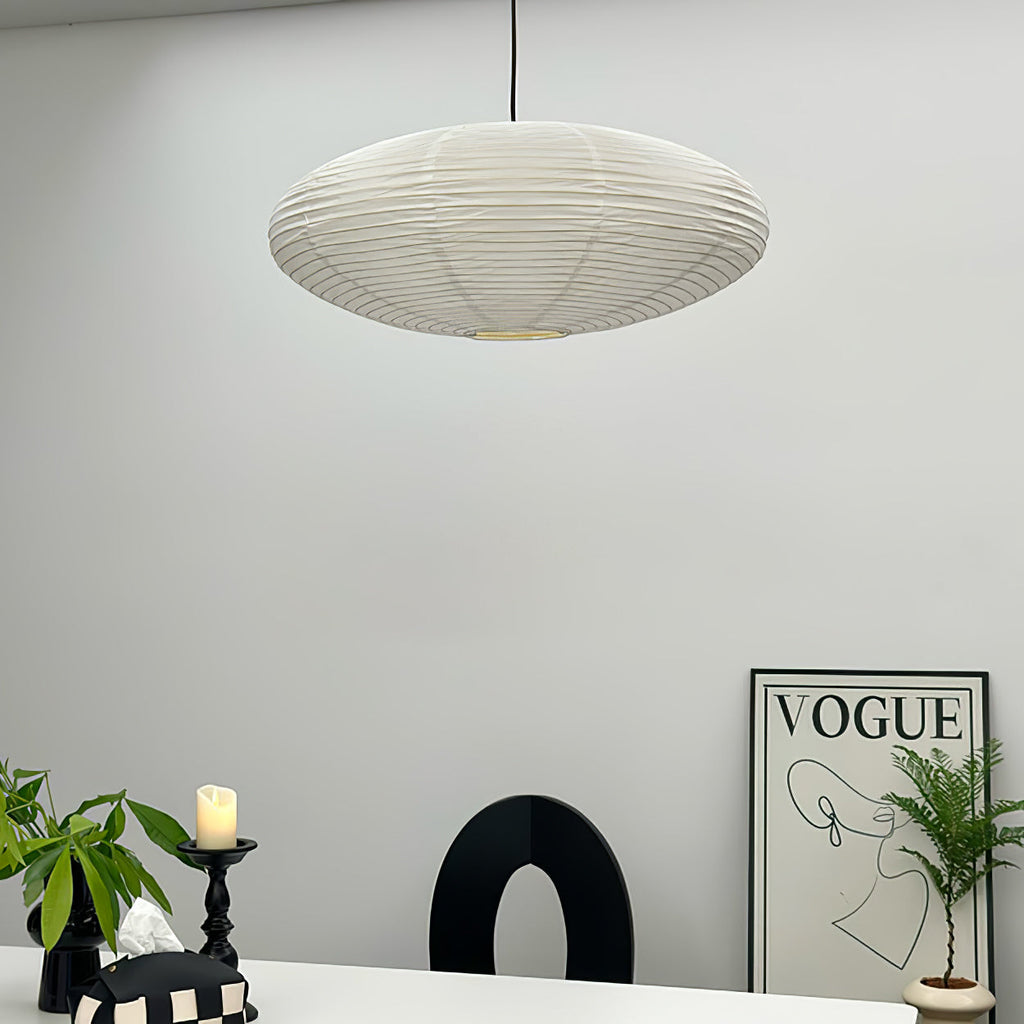 Washi Paper Pendant Light — Pendant Light | Maison Monashee — view 46