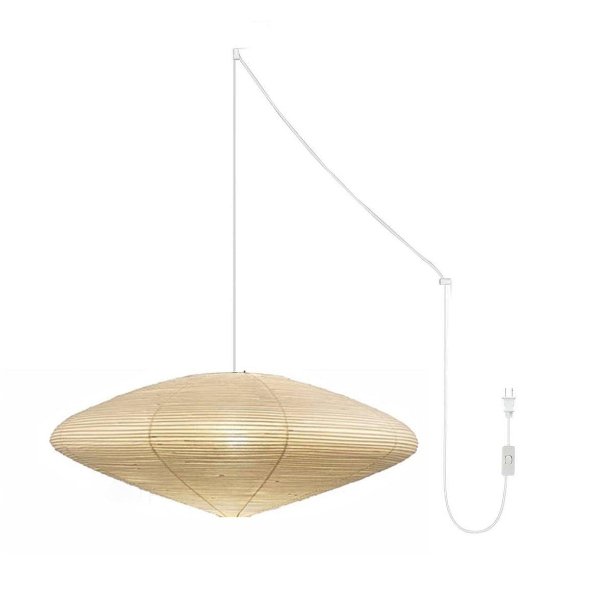 Washi Paper Pendant Light — Pendant Light | Maison Monashee — view 105