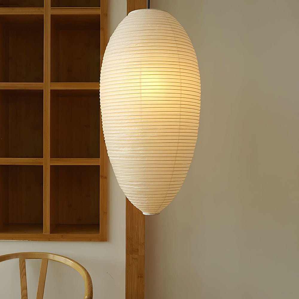 Japanese Paper Lantern Pendant Light — Pendant Light | Maison Monashee — view 3