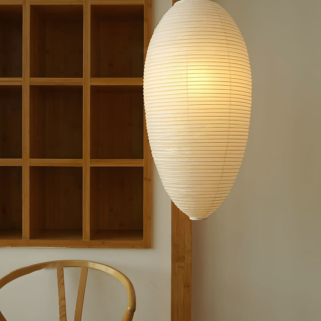 Japanese Paper Lantern Pendant Light — Pendant Light | Maison Monashee — view 22