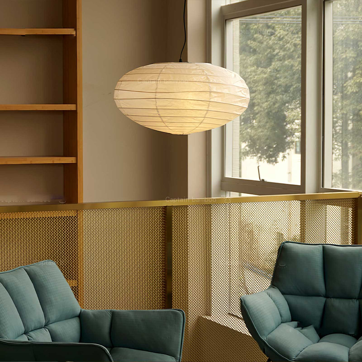 Japanese Pendant Light — Pendant Light | Maison Monashee — view 31