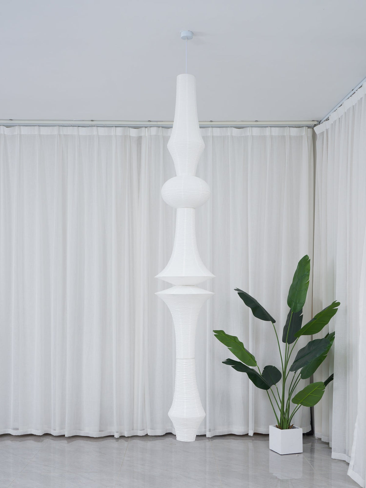 White Paper Pendant Light — Pendant Light | Maison Monashee — view 70