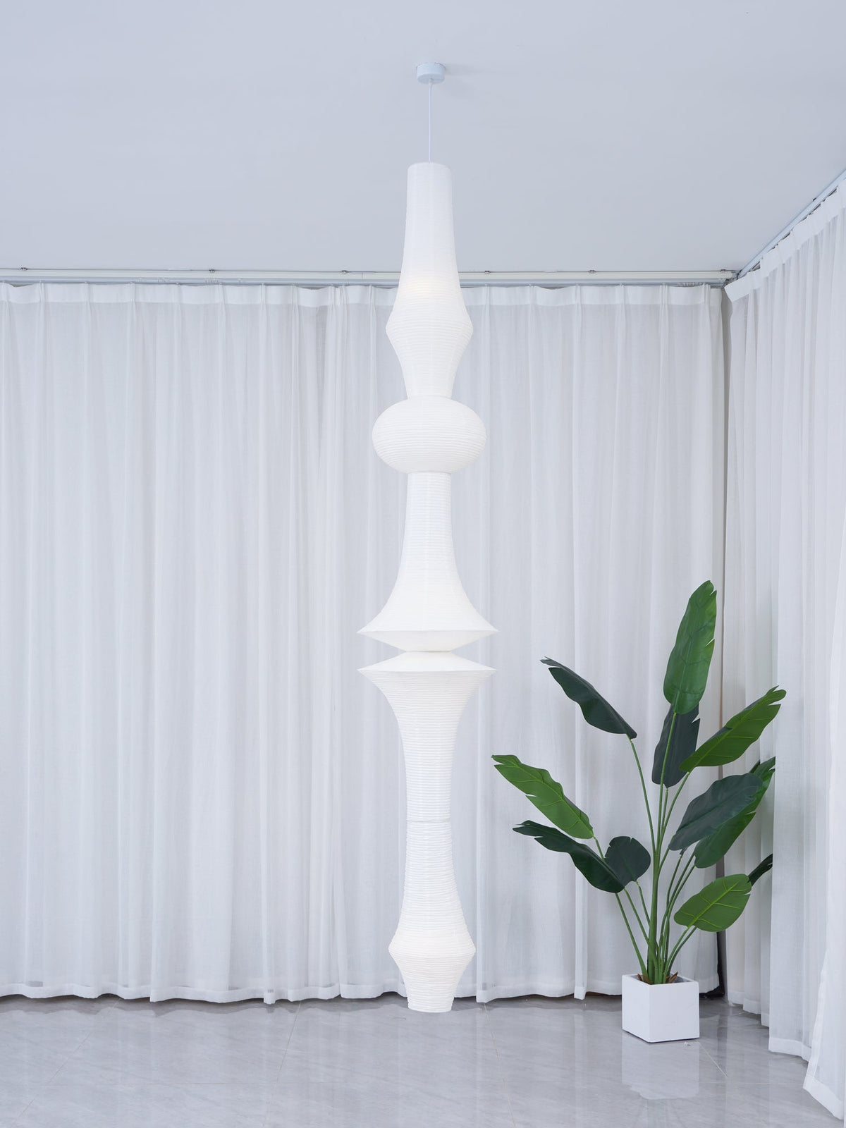 White Paper Pendant Light — Pendant Light | Maison Monashee — view 71