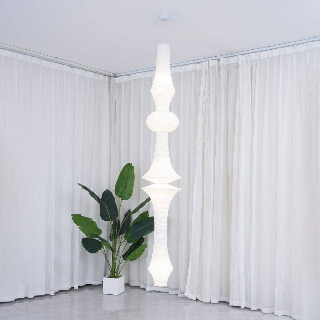 White Paper Pendant Light — Pendant Light | Maison Monashee — view 9