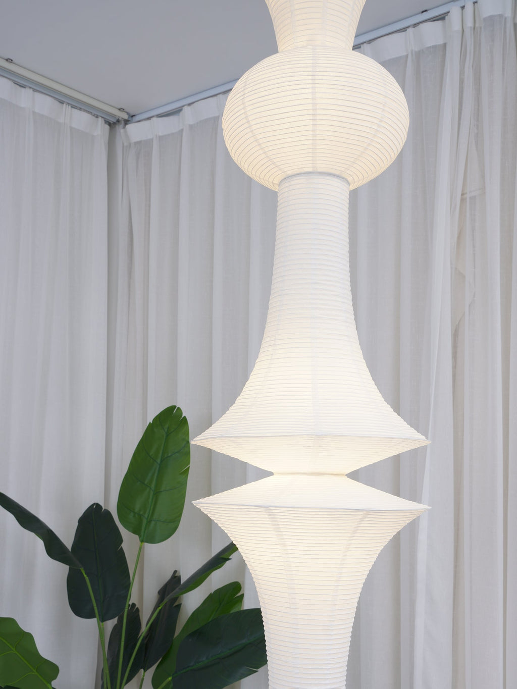 White Paper Pendant Light — Pendant Light | Maison Monashee — view 11