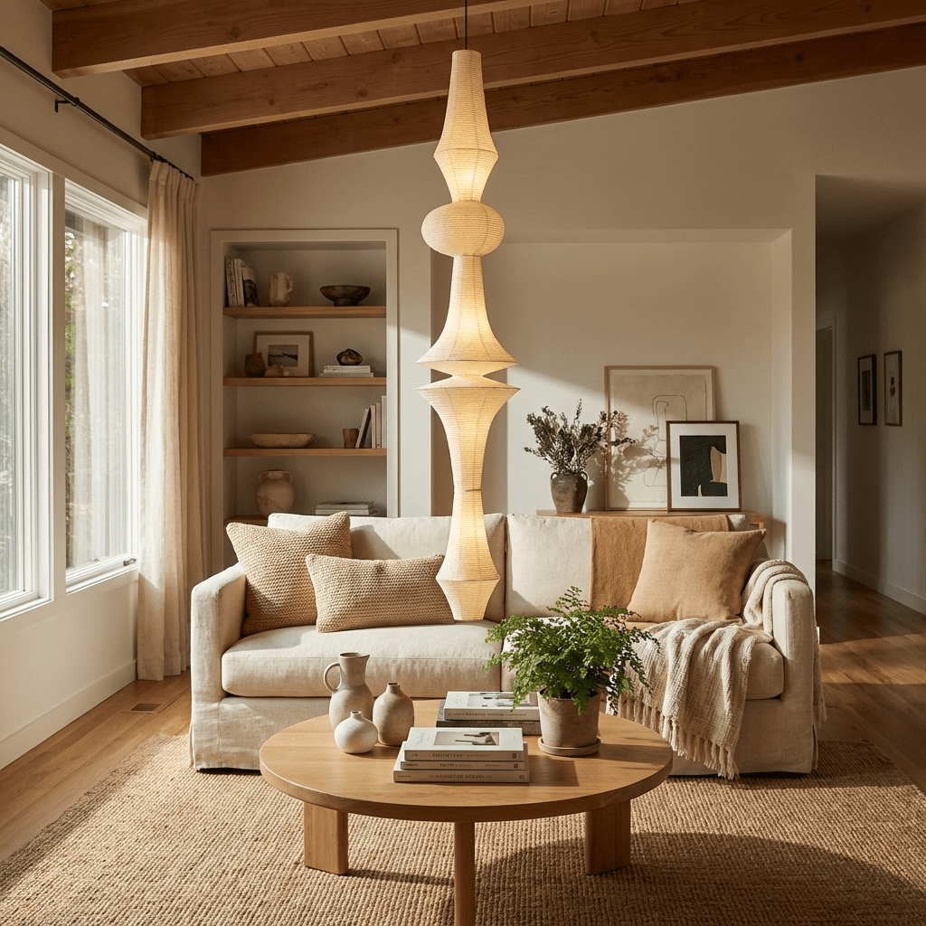 White Paper Pendant Light — Pendant Light | Maison Monashee — view 2