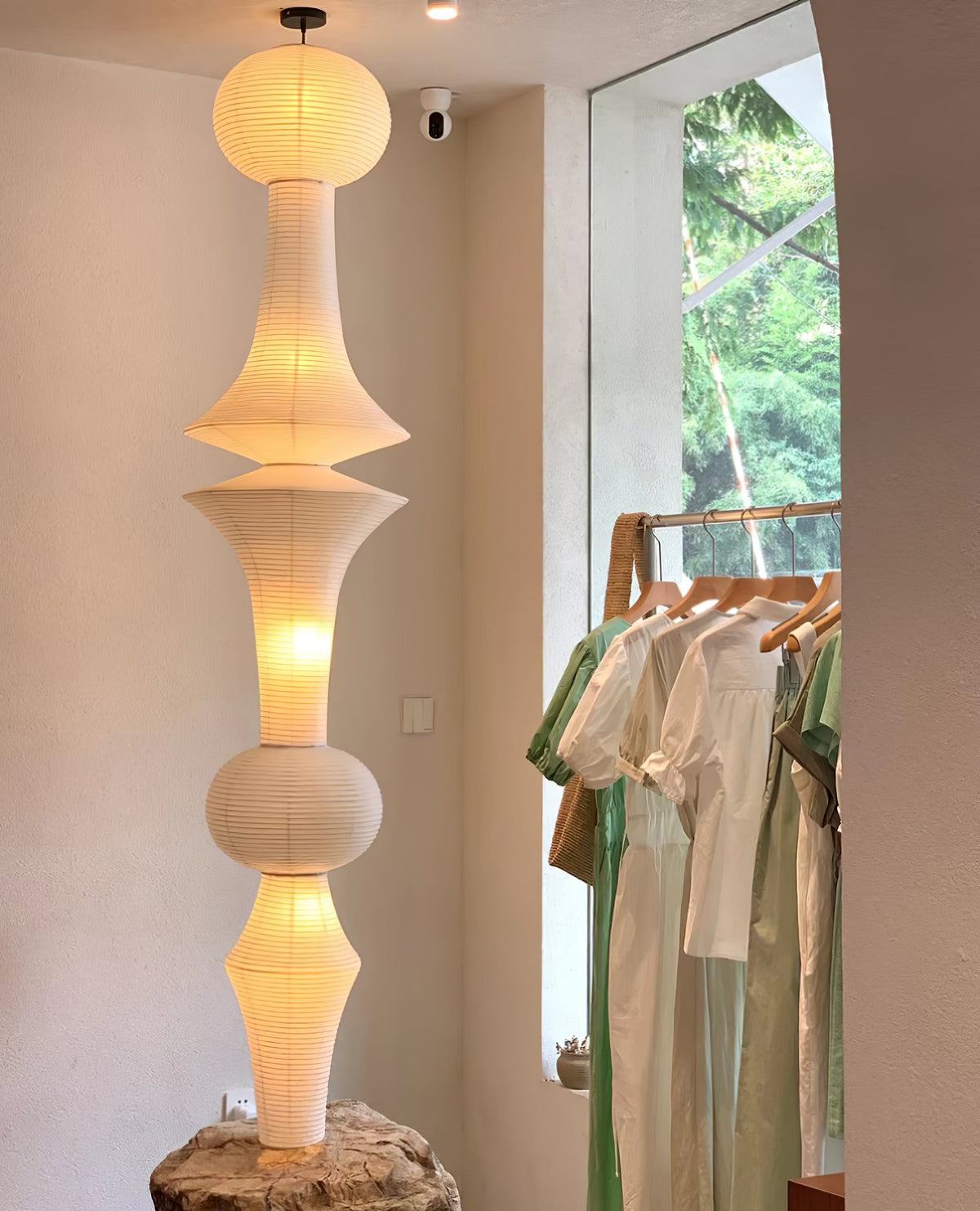 White Paper Pendant Light — Pendant Light | Maison Monashee — view 52