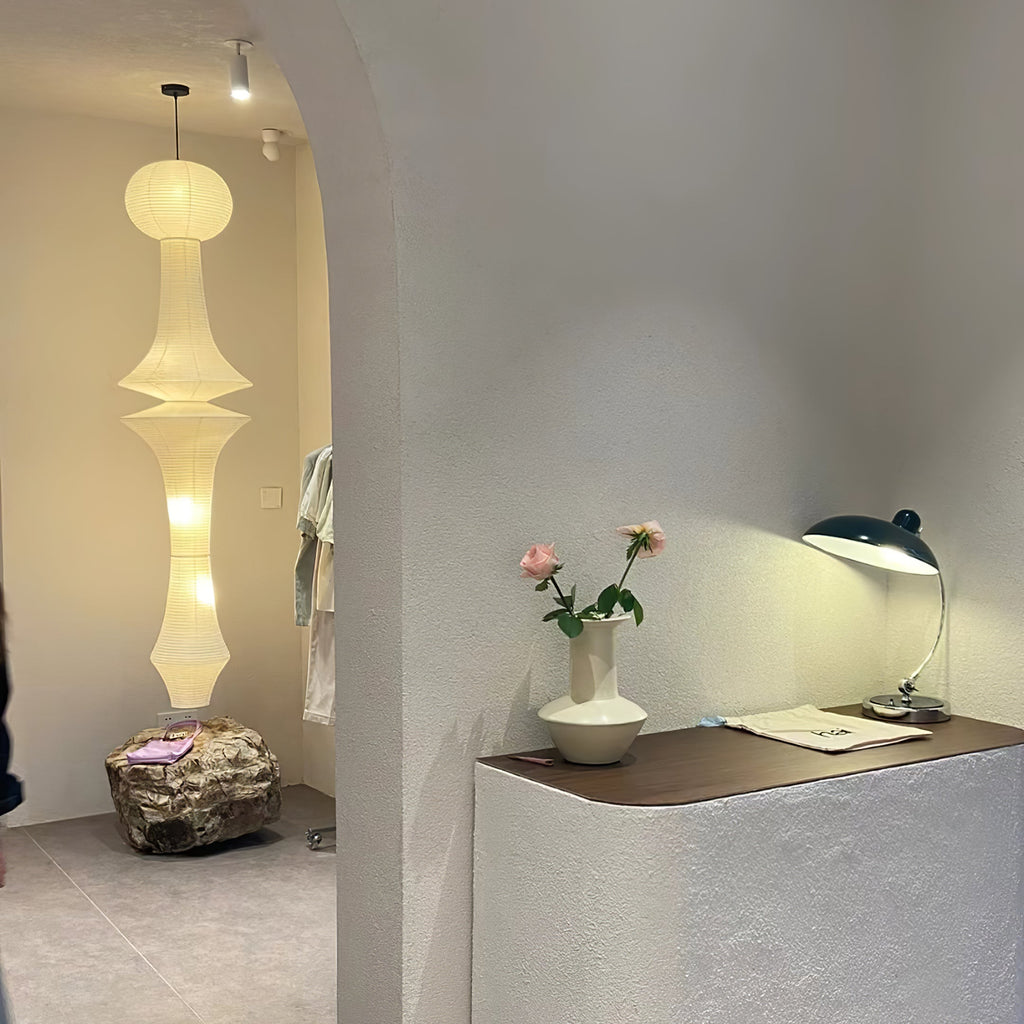 White Paper Pendant Light — Pendant Light | Maison Monashee — view 53