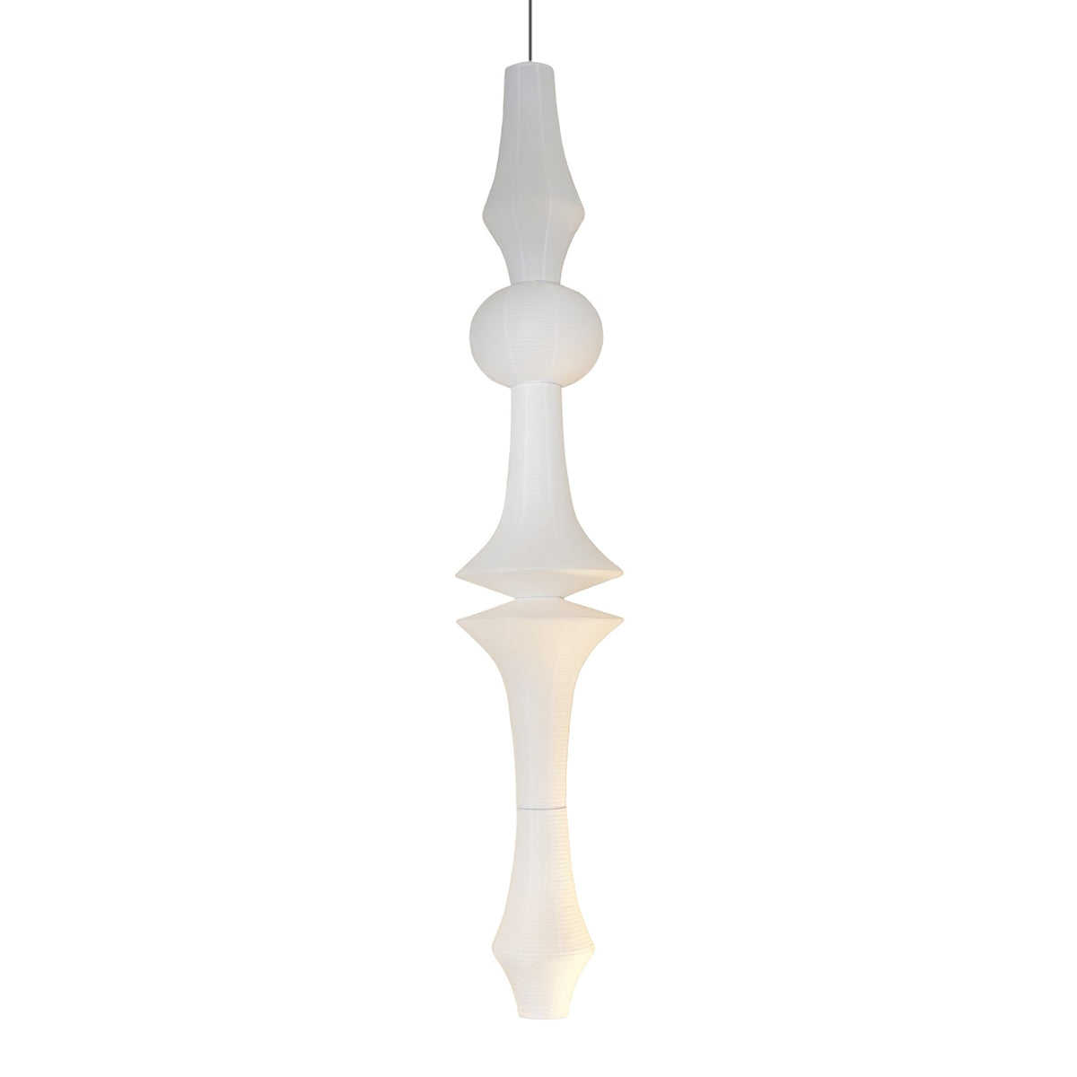 White Paper Pendant Light — Pendant Light | Maison Monashee — view 55