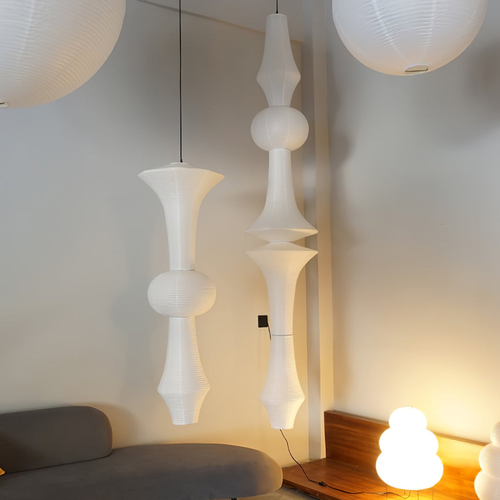 White Paper Pendant Light — Pendant Light | Maison Monashee — view 59