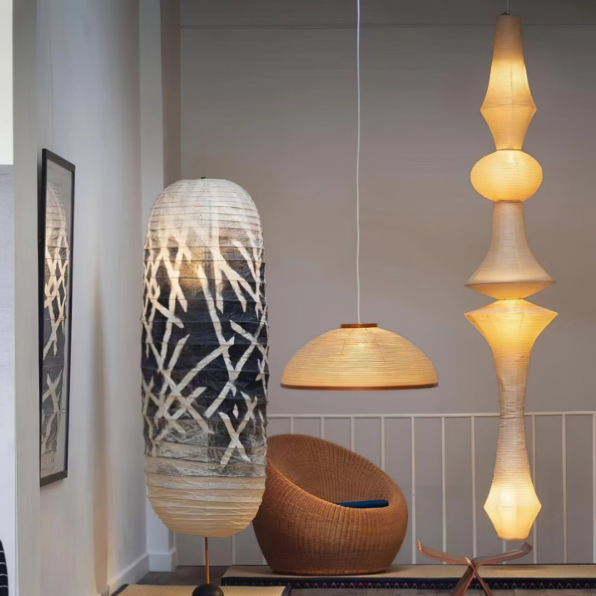 White Paper Pendant Light — Pendant Light | Maison Monashee — view 60