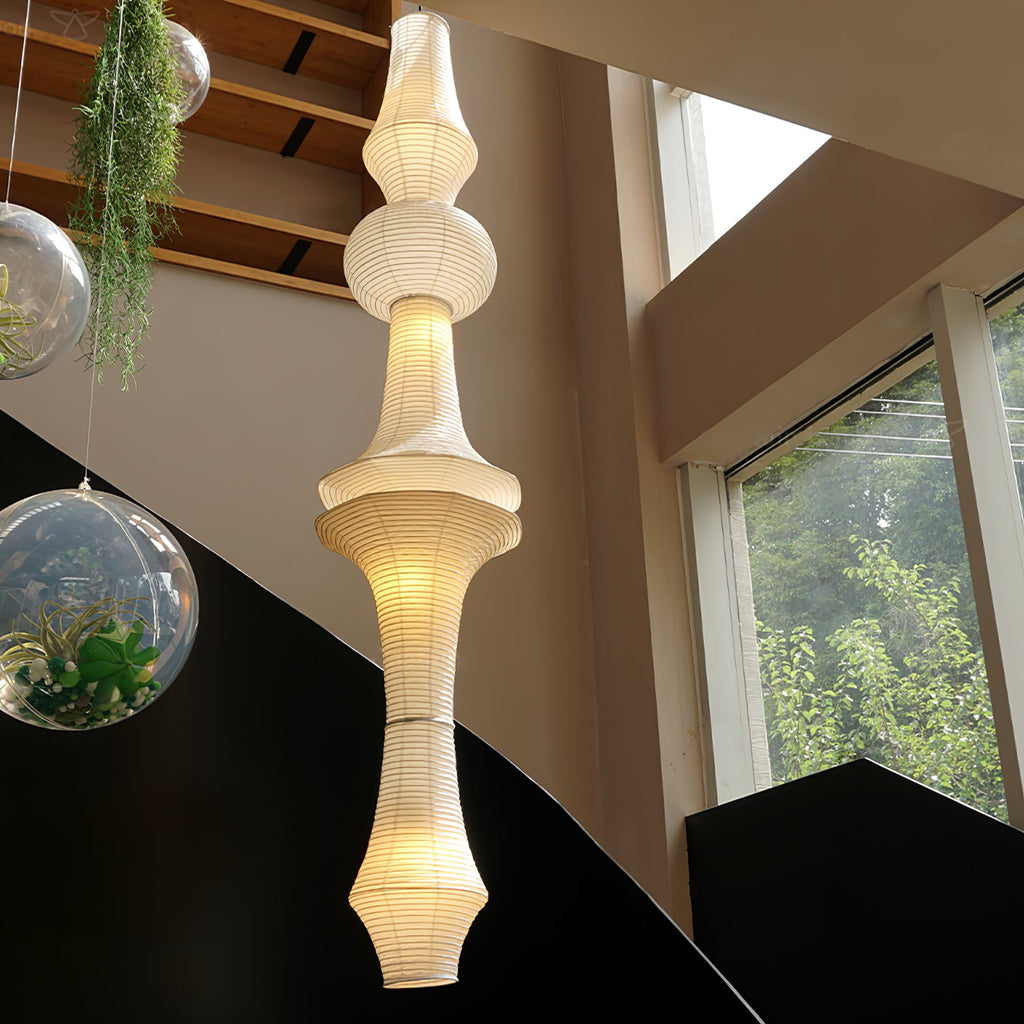 White Paper Pendant Light — Pendant Light | Maison Monashee — view 5