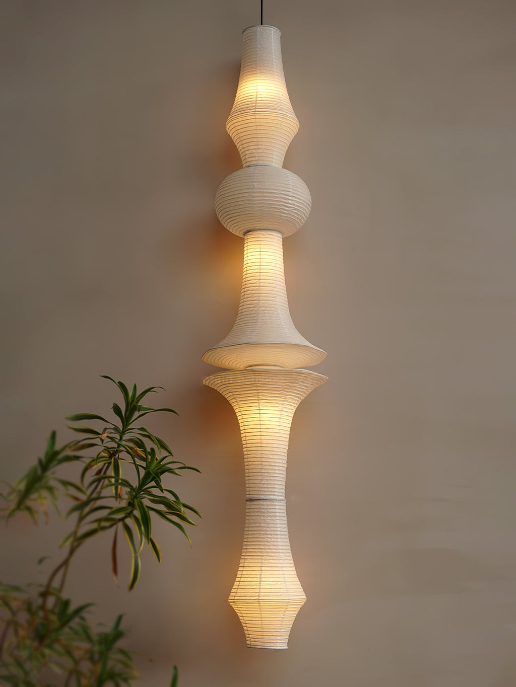 White Paper Pendant Light — Pendant Light | Maison Monashee — view 63