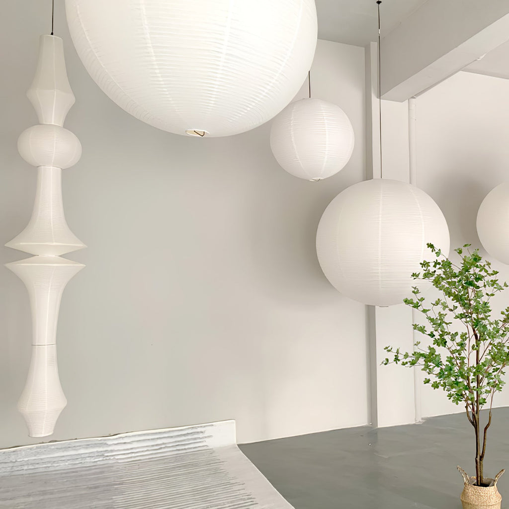 White Paper Pendant Light — Pendant Light | Maison Monashee — view 65