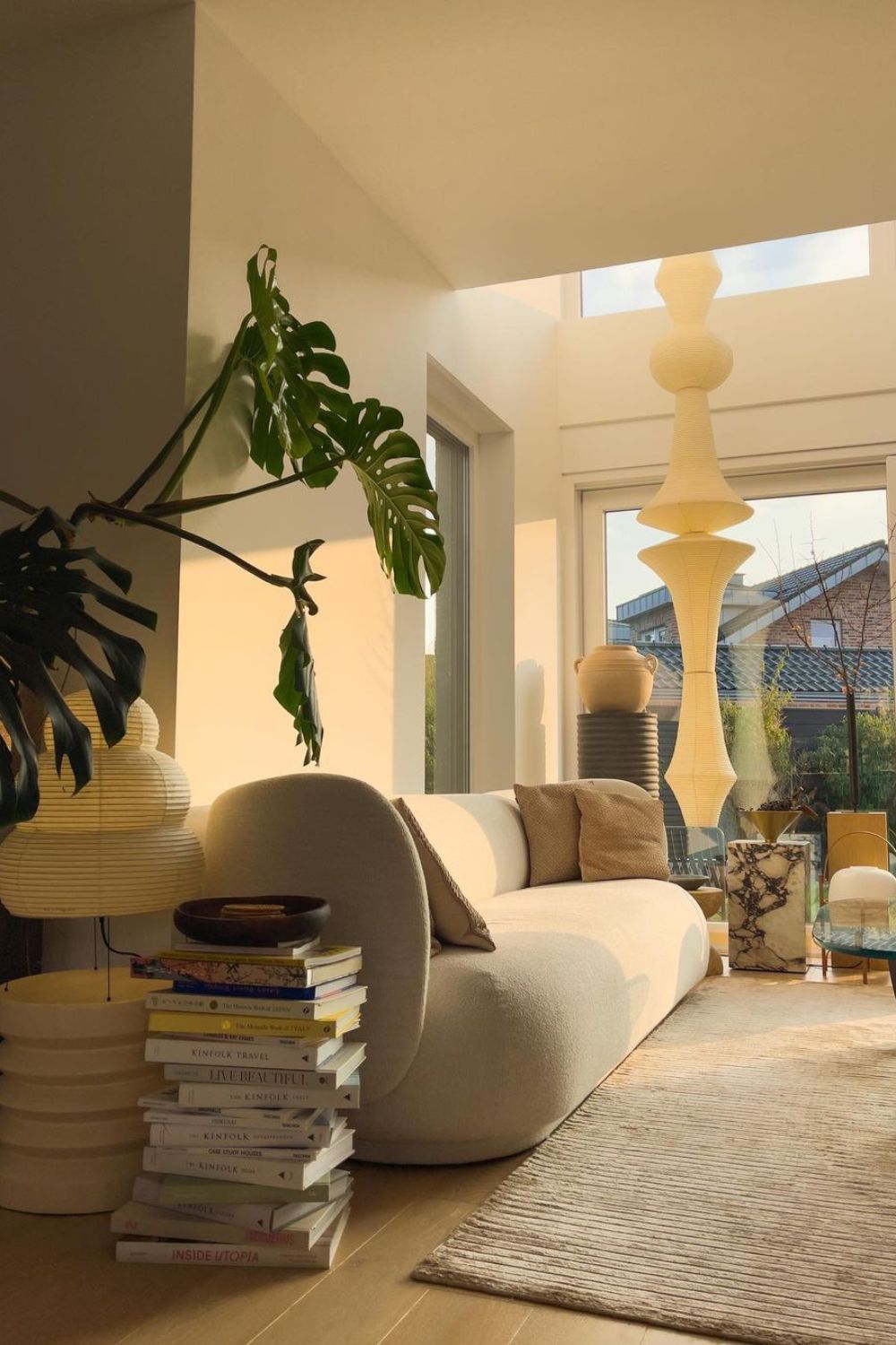 Paper Lantern Pendant Light Plug-In — Pendant Light | Maison Monashee — view 37