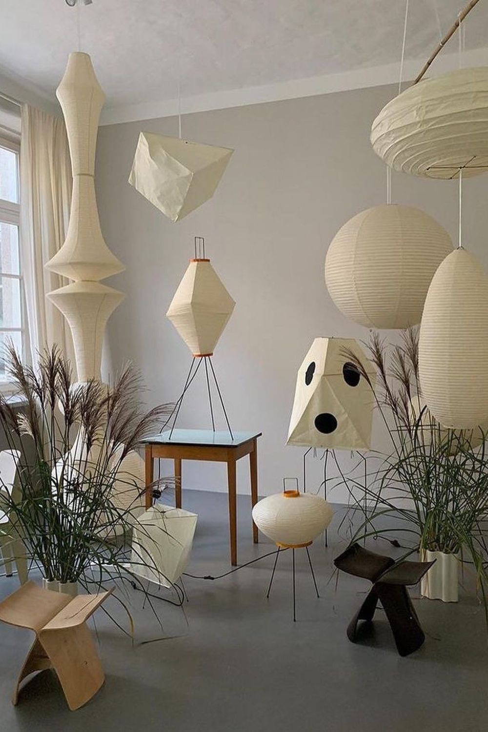Paper Lantern Pendant Light Plug-In — Pendant Light | Maison Monashee — view 31