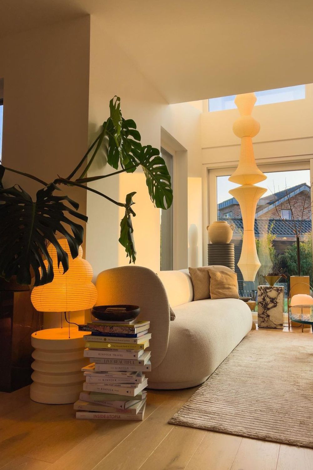 Paper Lantern Pendant Light Plug-In — Pendant Light | Maison Monashee — view 32