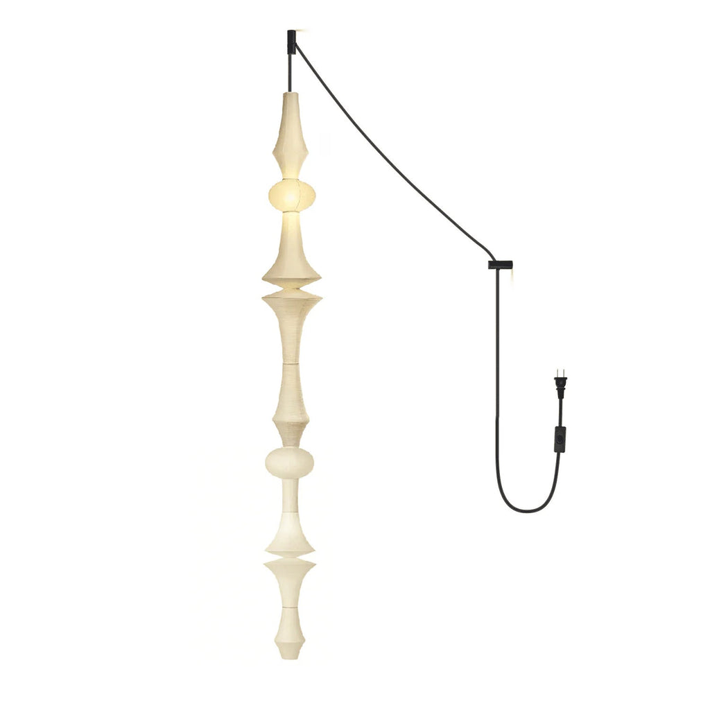 Paper Lantern Pendant Light Plug-In — Pendant Light | Maison Monashee — view 39