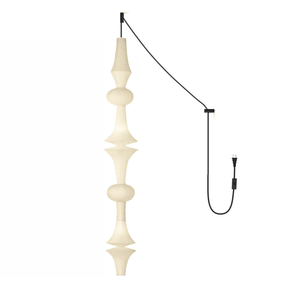 Paper Lantern Pendant Light Plug-In — Pendant Light | Maison Monashee — view 40