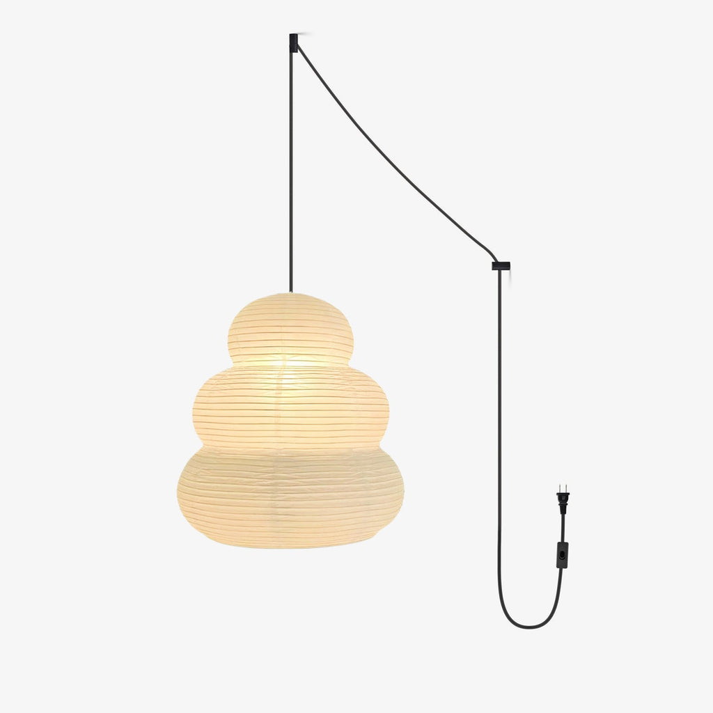Oval Paper Pendant Light — Pendant Light | Maison Monashee