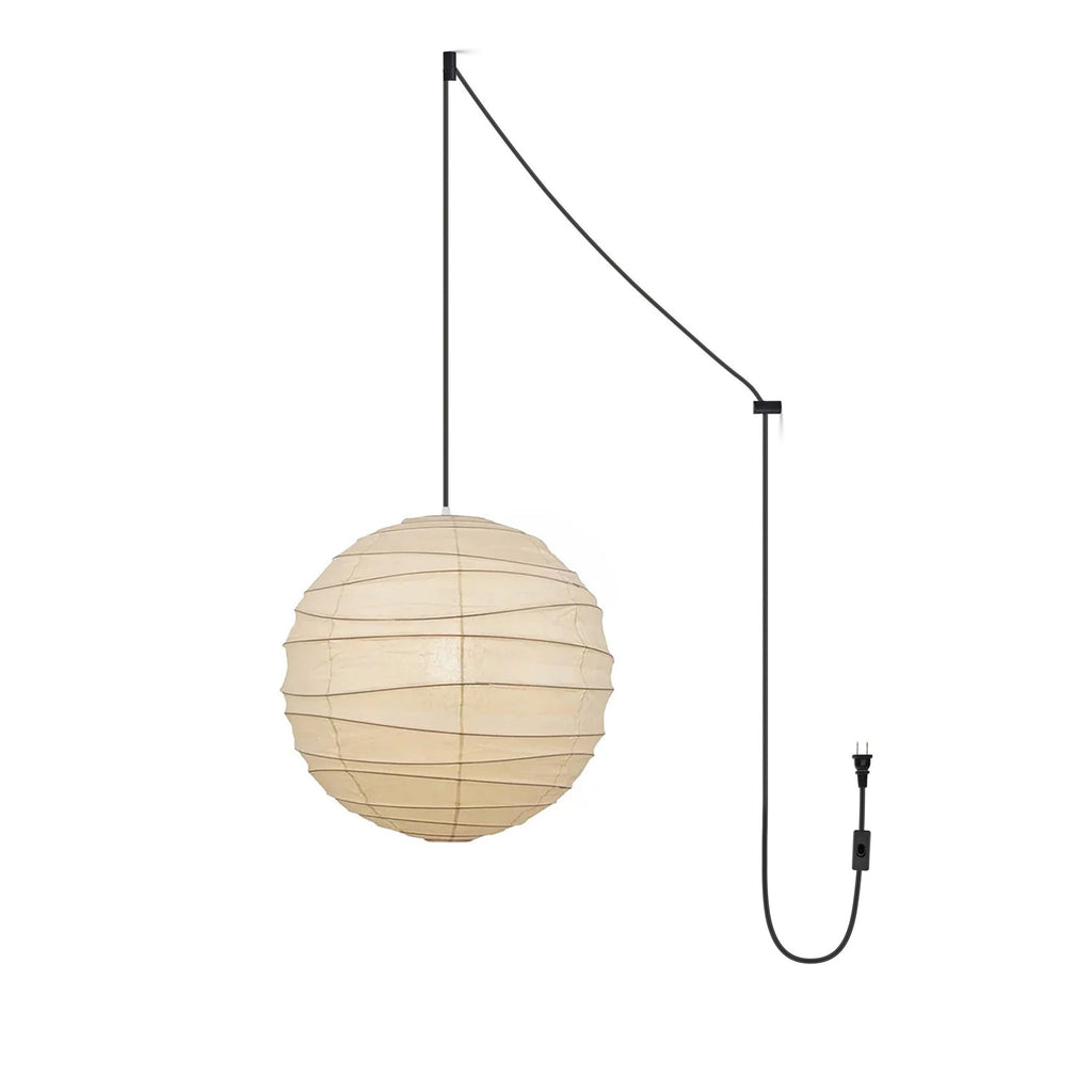 Modern Paper Pendant Light — Pendant Light | Maison Monashee — view 40