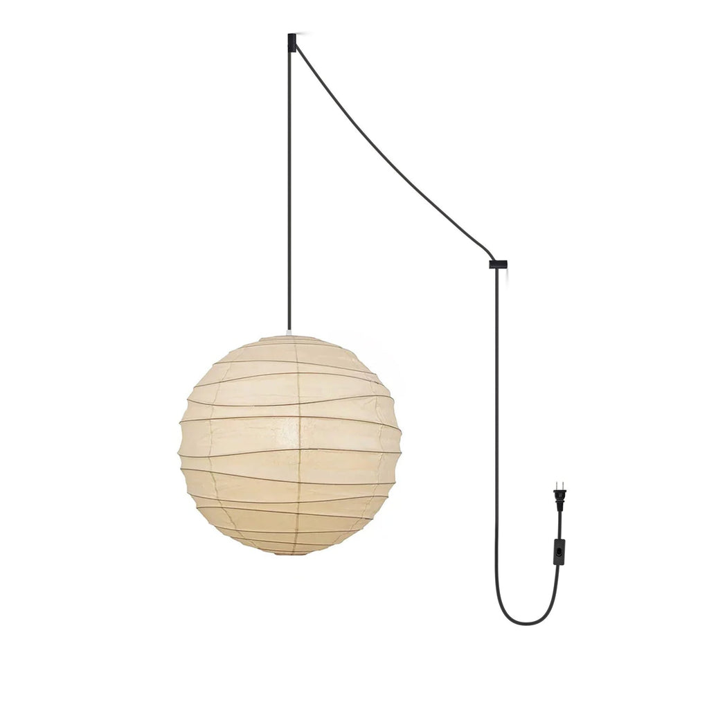 Modern Paper Pendant Light — Pendant Light | Maison Monashee — view 41
