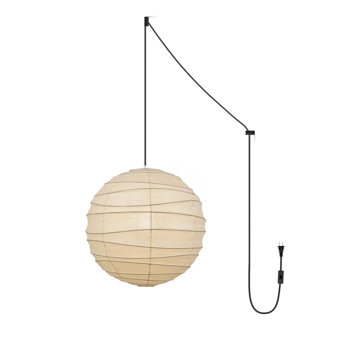 Modern Paper Pendant Light — Pendant Light | Maison Monashee — view 42