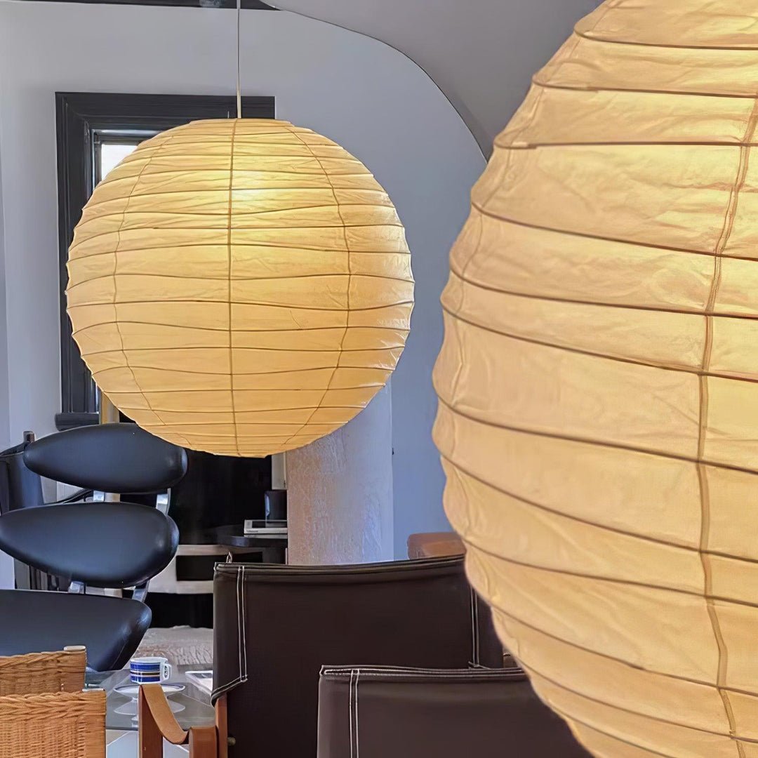 Modern Paper Pendant Light — Pendant Light | Maison Monashee — view 19