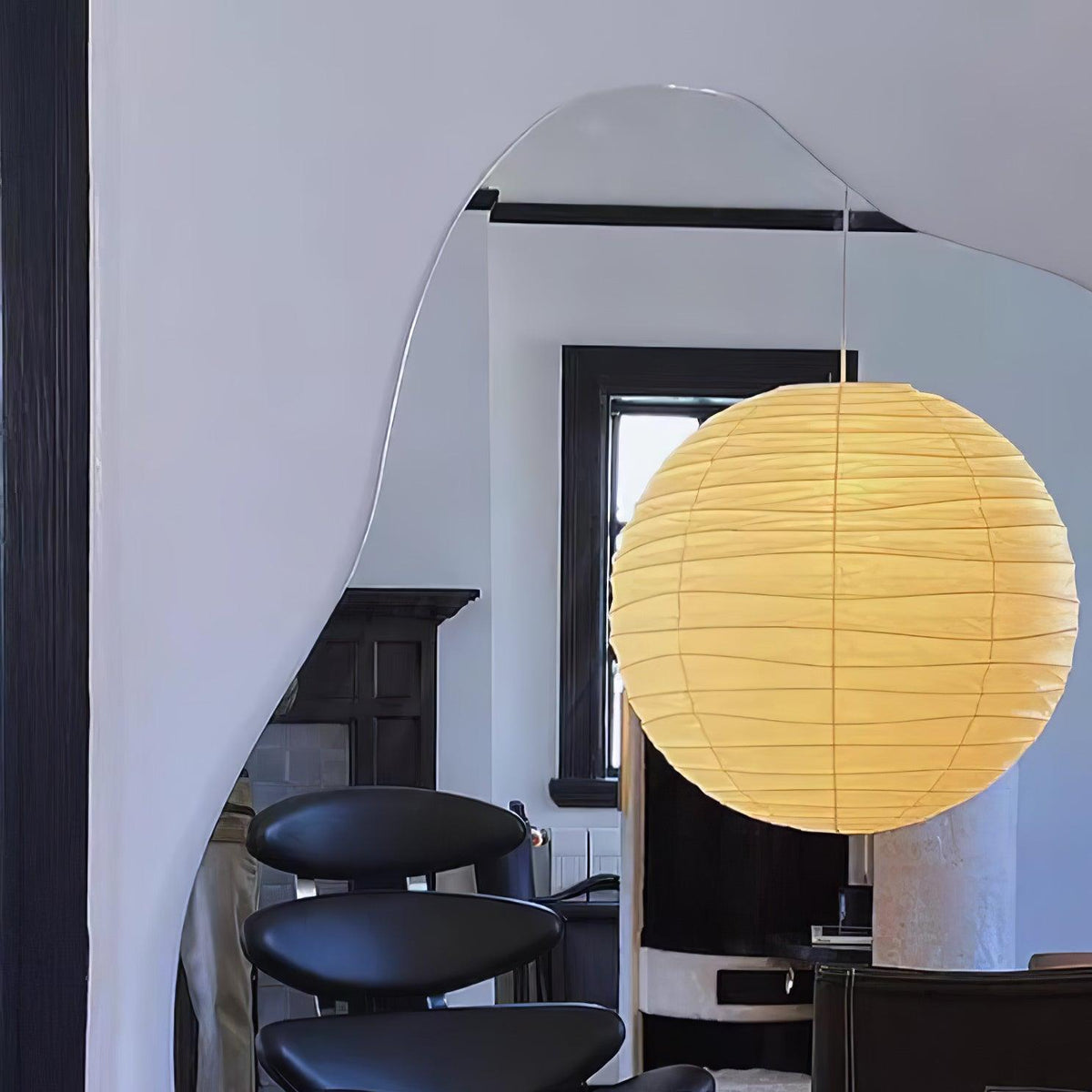 Modern Paper Pendant Light — Pendant Light | Maison Monashee — view 20