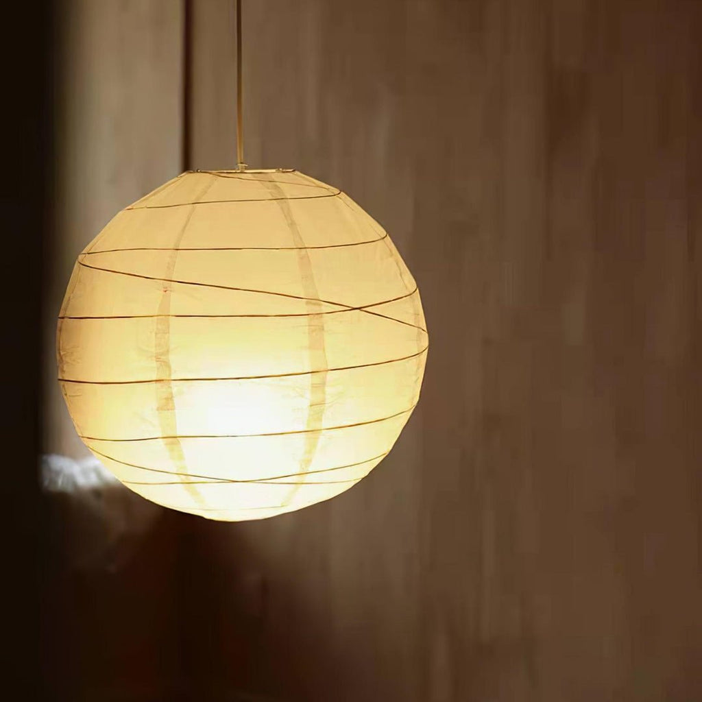 Modern Paper Pendant Light — Pendant Light | Maison Monashee — view 27