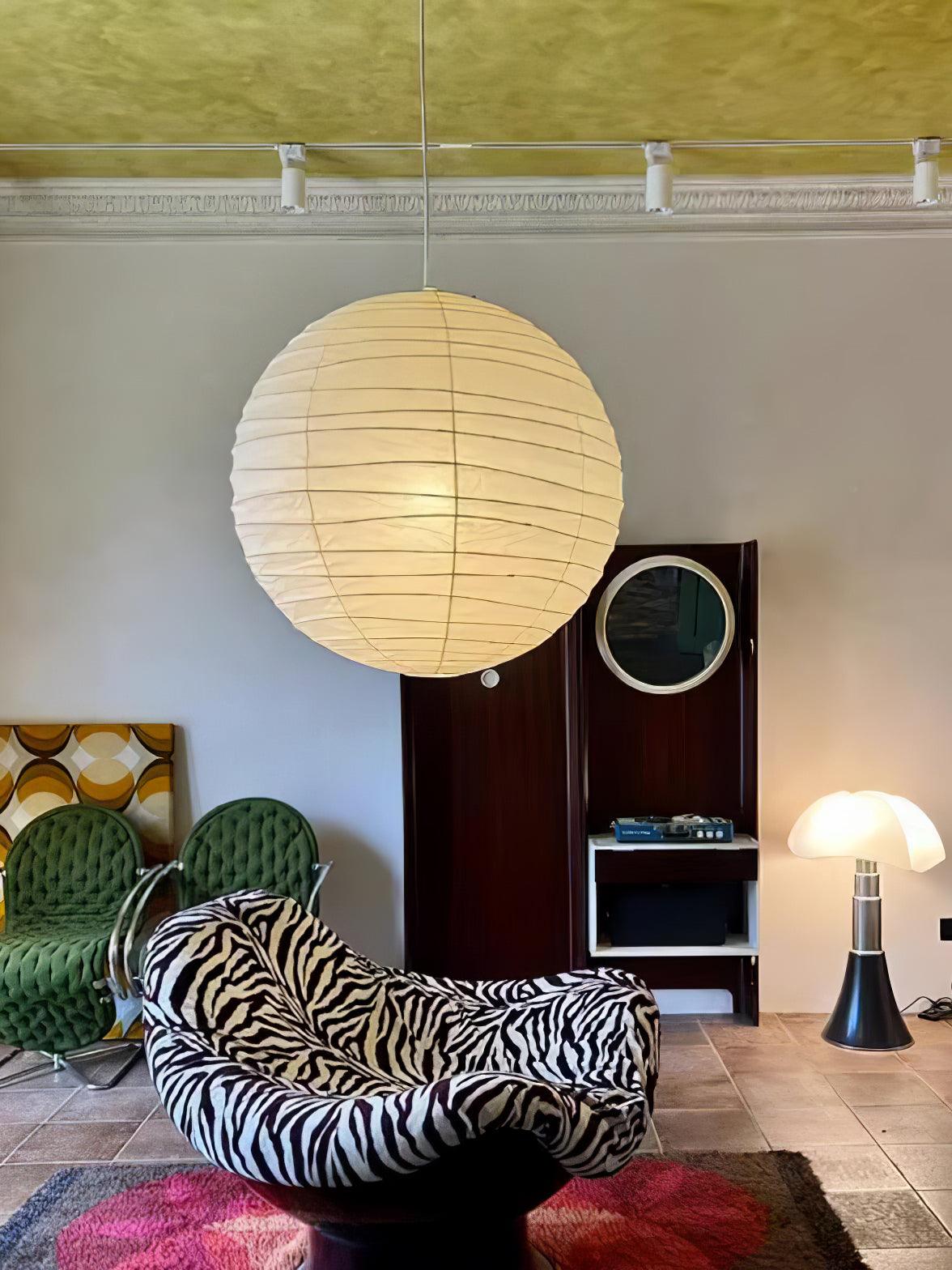 Modern Paper Pendant Light — Pendant Light | Maison Monashee — view 33