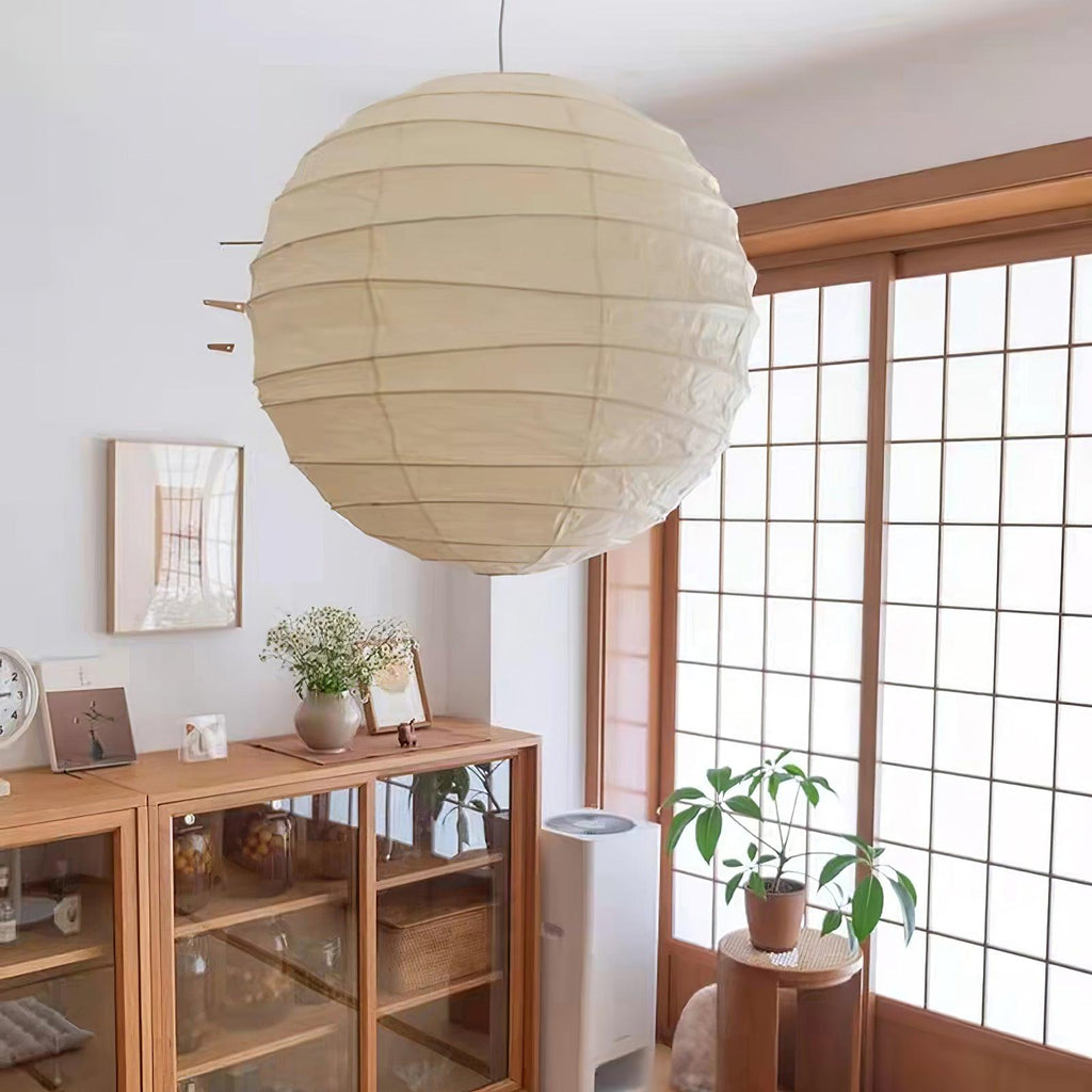 Modern Paper Pendant Light — Pendant Light | Maison Monashee — view 8