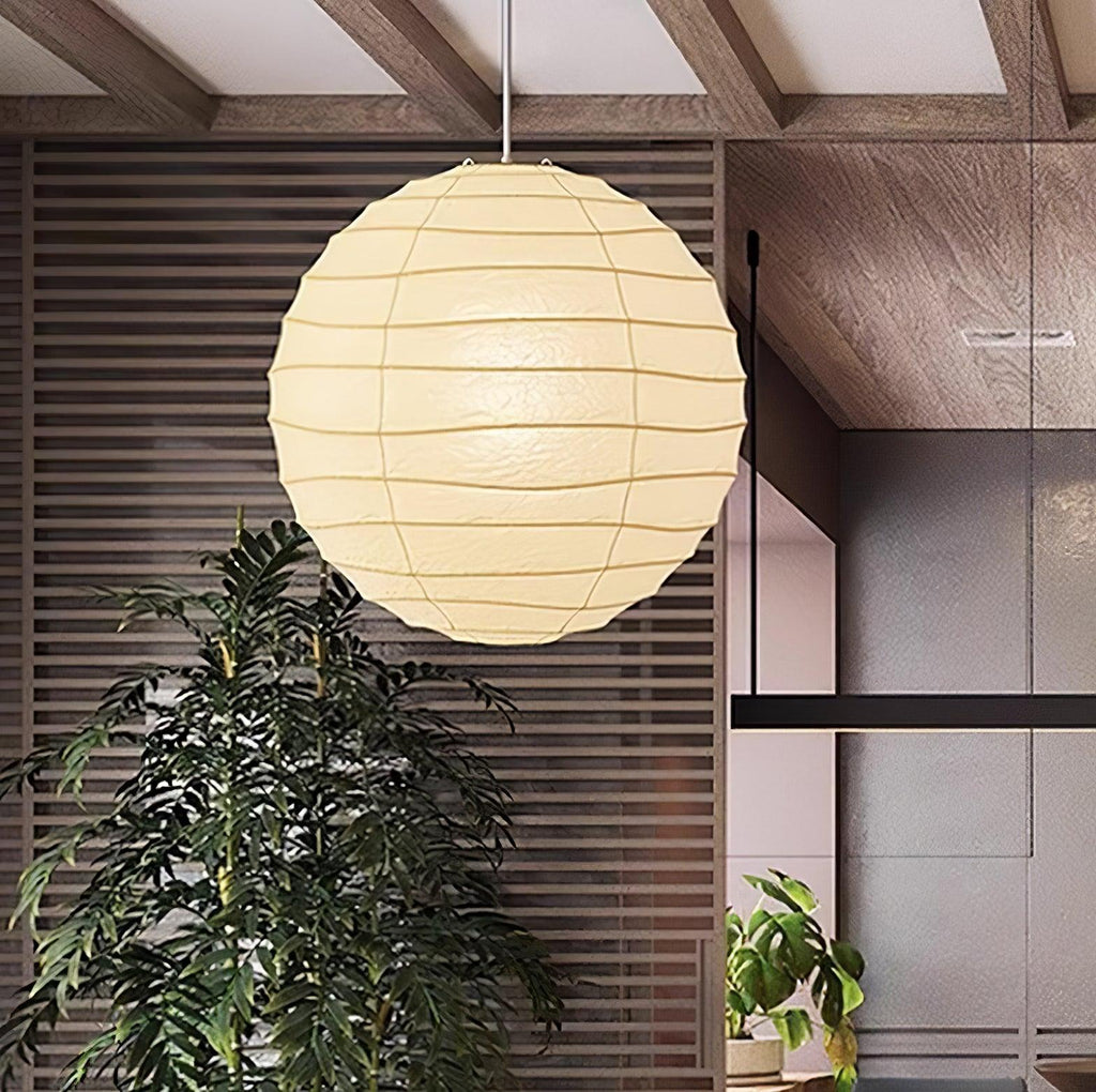 Modern Paper Pendant Light — Pendant Light | Maison Monashee — view 14