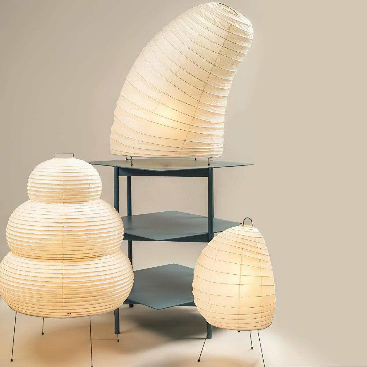 Japanese Lantern Table Lamp — Table Lamp | Maison Monashee — view 31