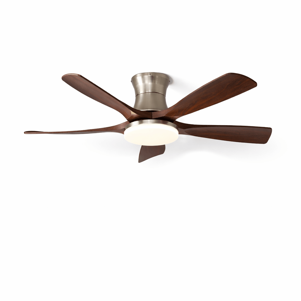 Large Modern Ceiling Fan with Light — Ceiling Fan | Maison Monashee — view 6