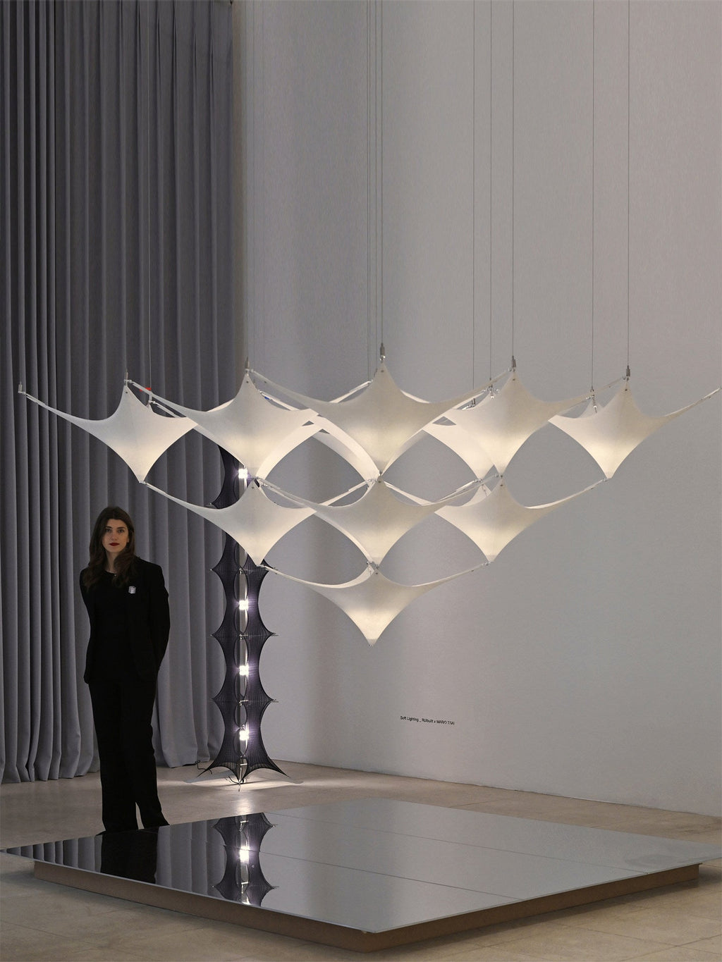 Curved LED Pendant Light — Pendant Light | Maison Monashee — view 2