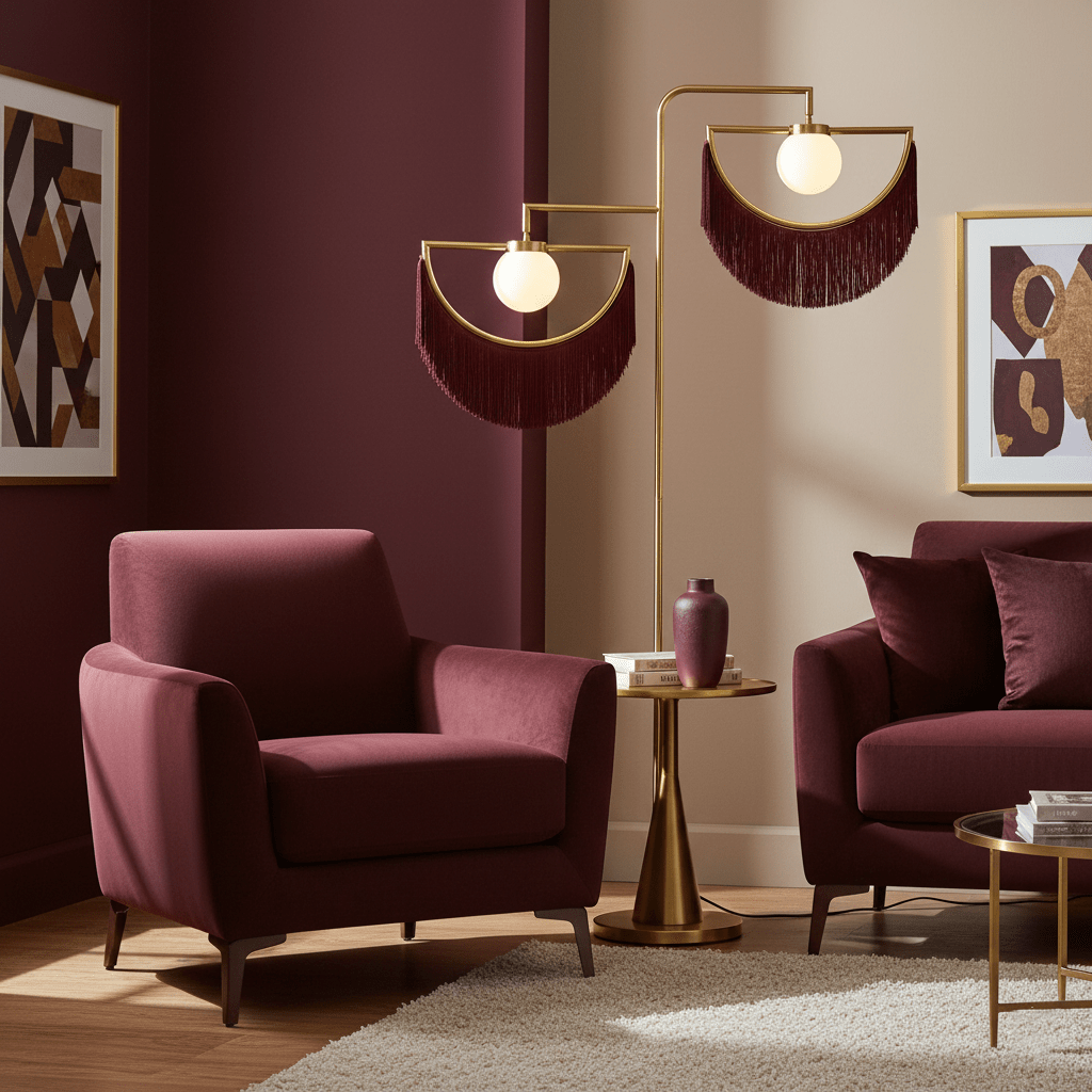Gold Globe Floor Lamp — Floor Lamp | Maison Monashee — view 2