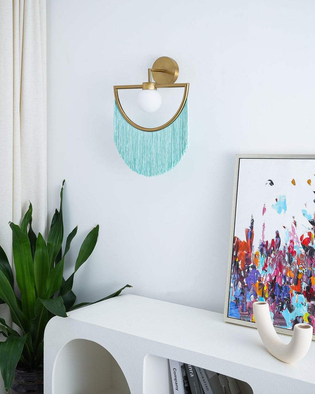 Wall Light Fabric — Wall Sconce | Maison Monashee — view 13