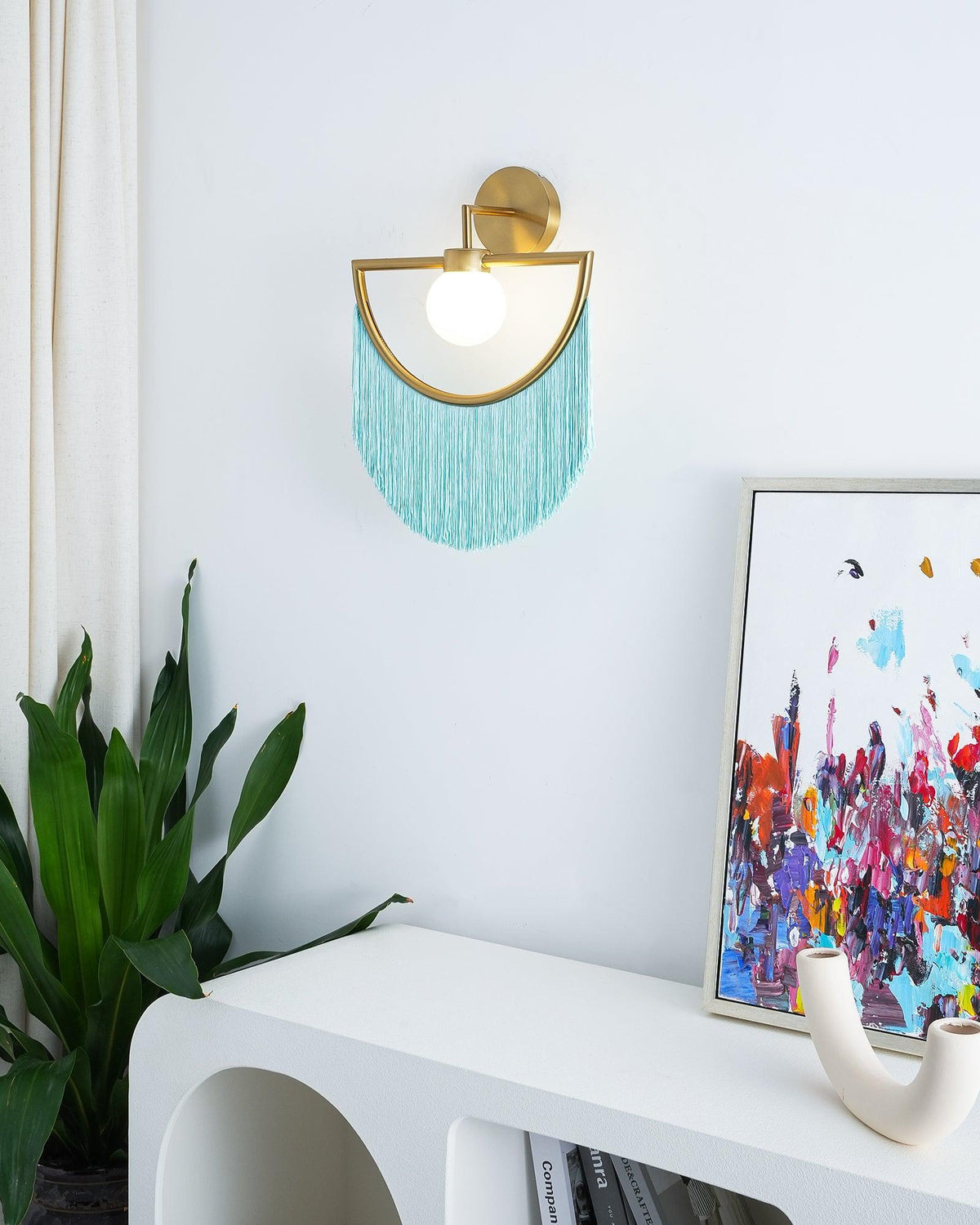Wall Light Fabric — Wall Sconce | Maison Monashee — view 3