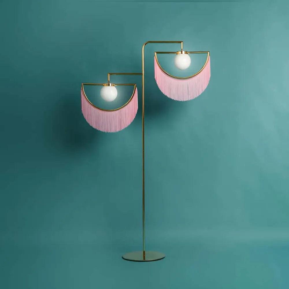 Gold Globe Floor Lamp — Floor Lamp | Maison Monashee — view 14