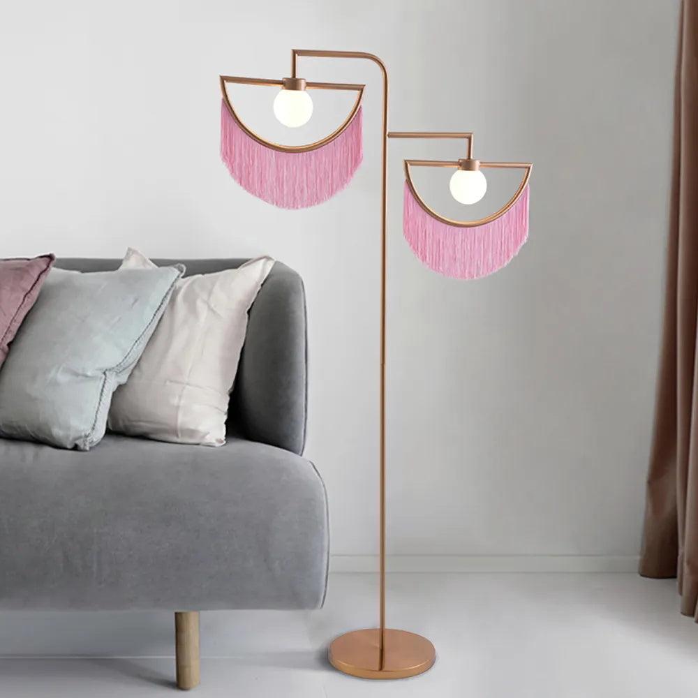 Gold Globe Floor Lamp — Floor Lamp | Maison Monashee — view 9