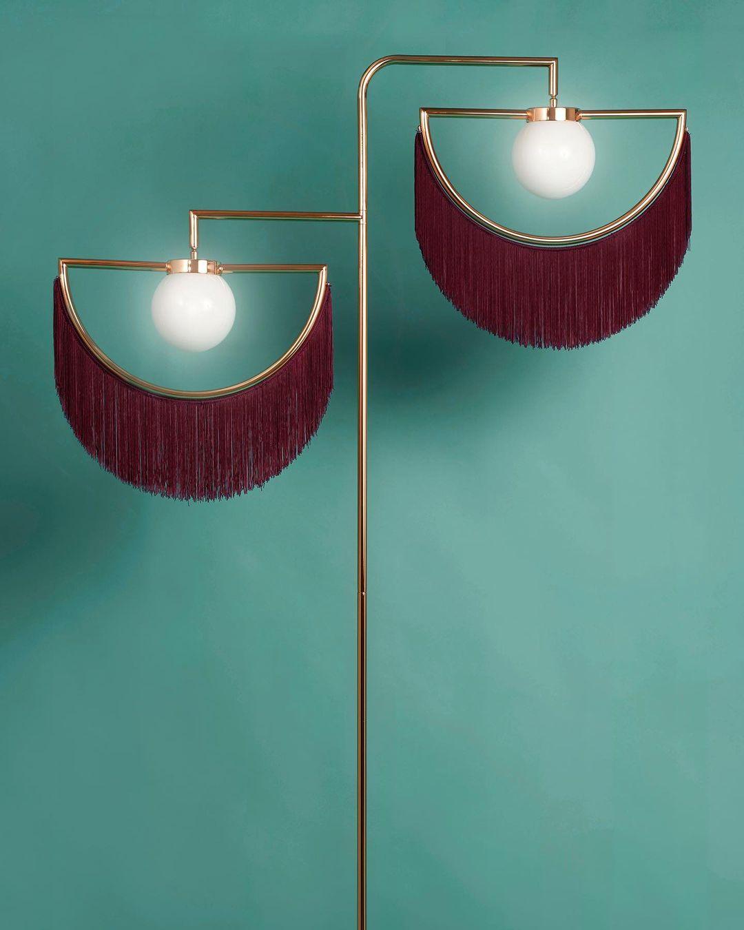 Gold Globe Floor Lamp — Floor Lamp | Maison Monashee — view 17