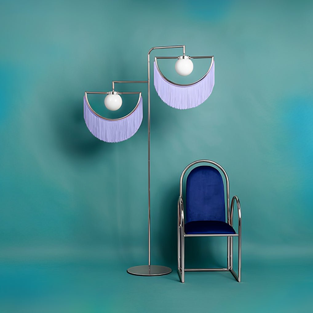 Gold Globe Floor Lamp — Floor Lamp | Maison Monashee — view 27