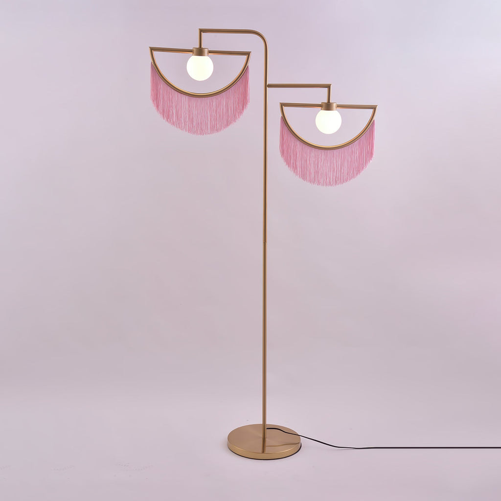 Gold Globe Floor Lamp — Floor Lamp | Maison Monashee — view 31